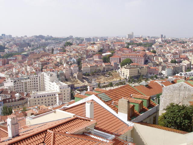 mediterranean city view - free image