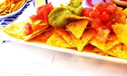 nachos on plate