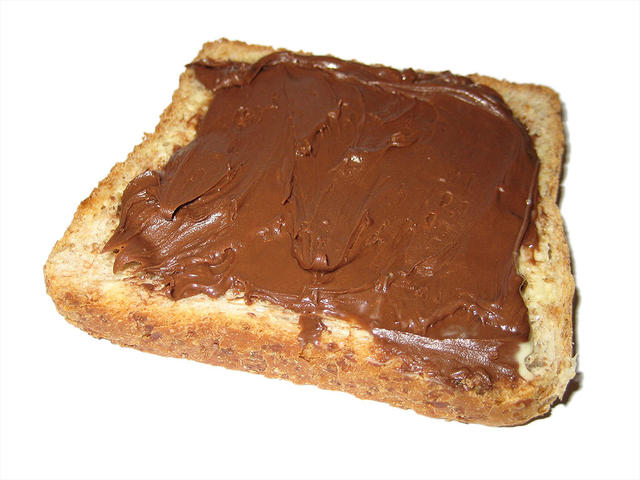 nutella bread - free image