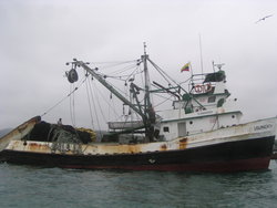 old  trawler