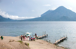 Old wooden jetty