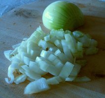 Onion cubes