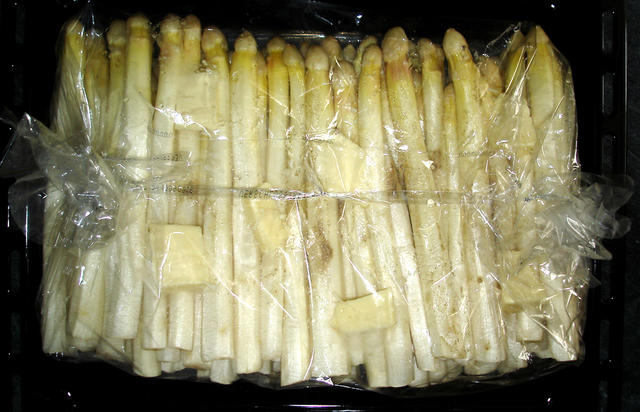 packed asparagus - free image