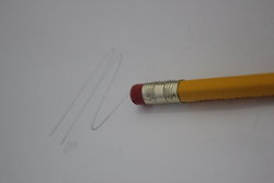 pencil with attached eraser