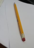pencil with rubber