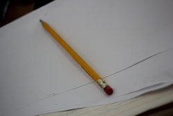pencil with rubber