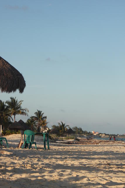 plastic chairs - free image