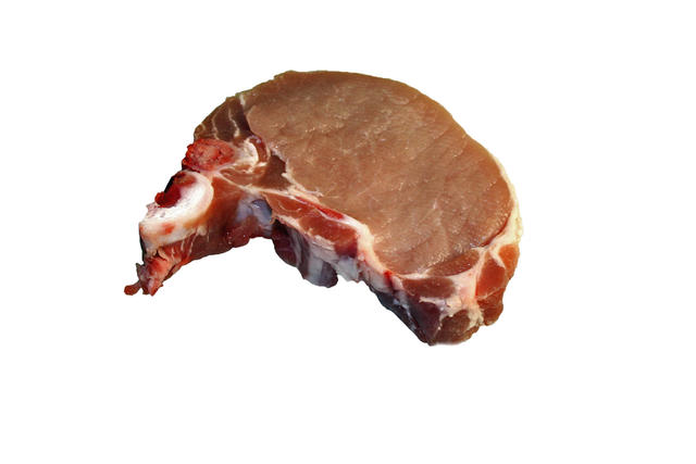 raw meat chop - free image