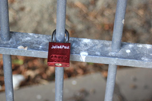 red Padlock - free image