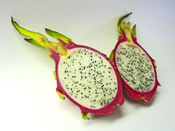 ripe white pitahaya