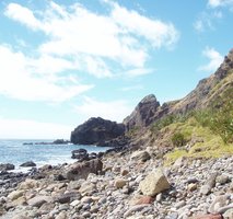 Rocky seashore