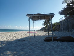 shade on the beach