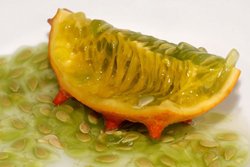 slice of passion fruit