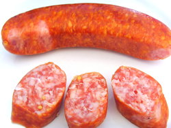 smoked sausage raw