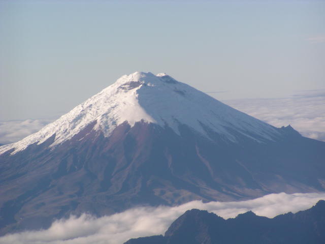 snow peaked mountain - free image