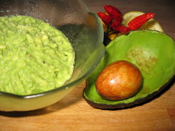 spicy avocado cream