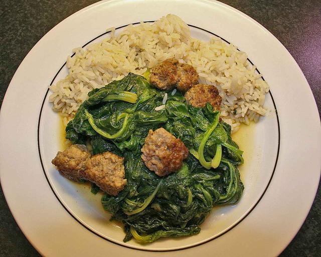 spinach curry - free image