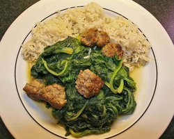 spinach curry