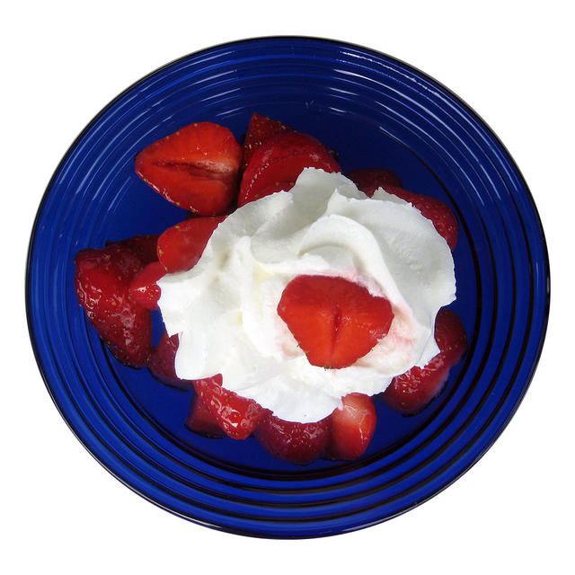strawberry dessert - free image