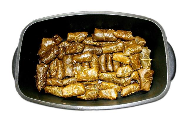 stuffed vine leaves - free image