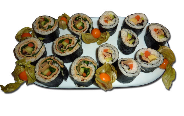 sushi platter - free image
