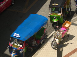 Taxi stand