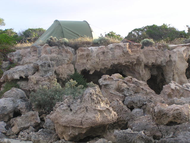 Tent on top the mountain - free image