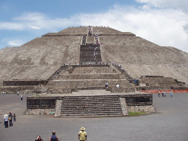 Teotihuacan temple - free image