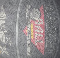 texture of basket ball