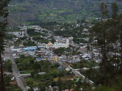 town in a valley