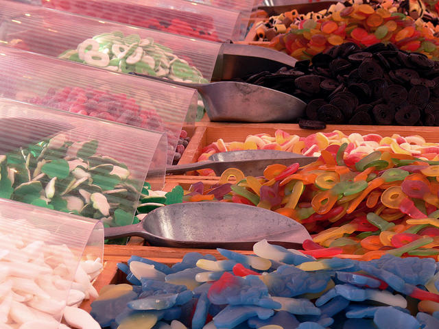 variety of gummy candies - free image