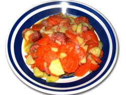 vegetable meat dish
