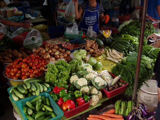 Vegetable shop - free image