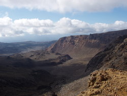 volcanic blackening